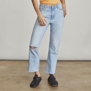 Elizabeth & James High Rise Cropped Jeans